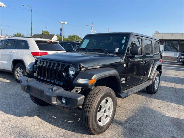 used 2020 Jeep Wrangler Unlimited car, priced at $27,000