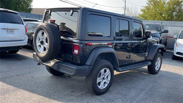 used 2020 Jeep Wrangler Unlimited car, priced at $27,000