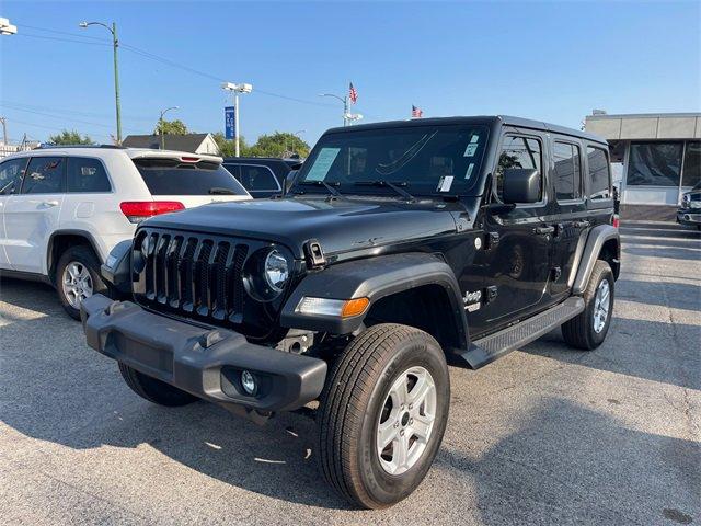 used 2020 Jeep Wrangler Unlimited car, priced at $27,000