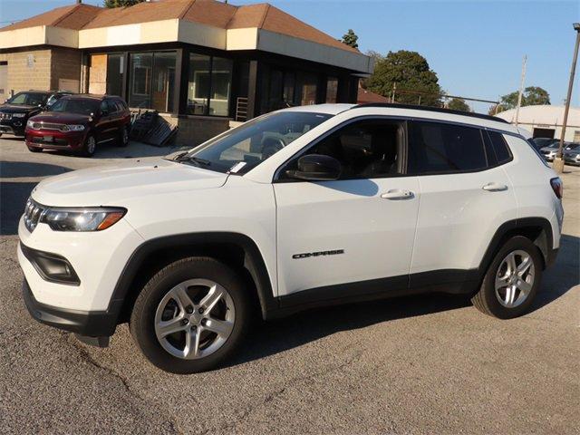 used 2023 Jeep Compass car, priced at $20,500