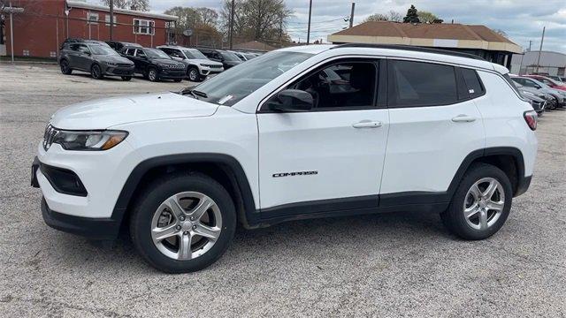 used 2024 Jeep Compass car, priced at $20,500