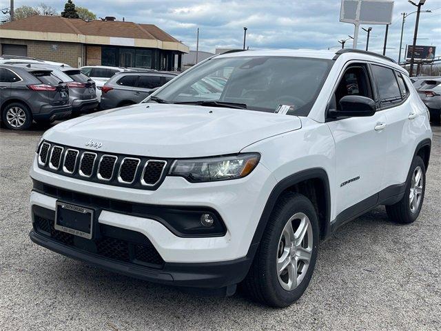 used 2024 Jeep Compass car, priced at $20,500