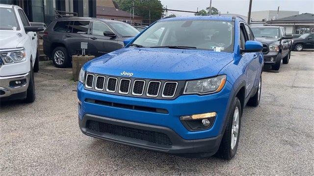 used 2021 Jeep Compass car, priced at $18,500