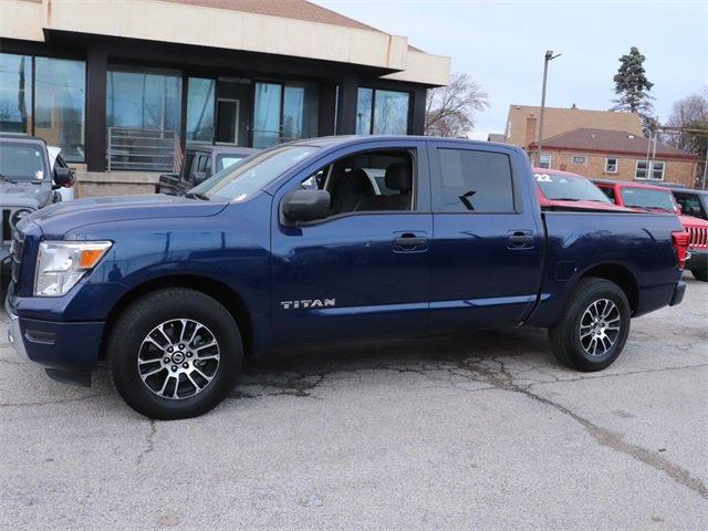 used 2022 Nissan Titan car, priced at $26,500