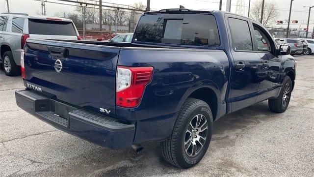 used 2022 Nissan Titan car, priced at $26,500