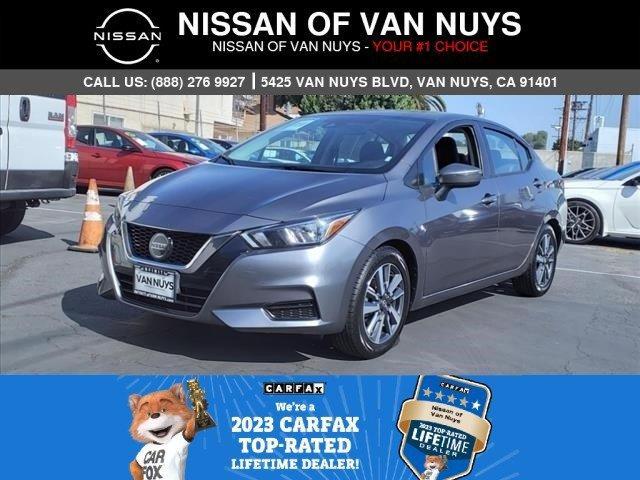 used 2021 Nissan Versa car, priced at $16,988