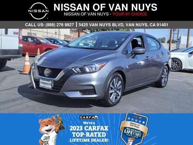 used 2021 Nissan Versa car, priced at $17,388