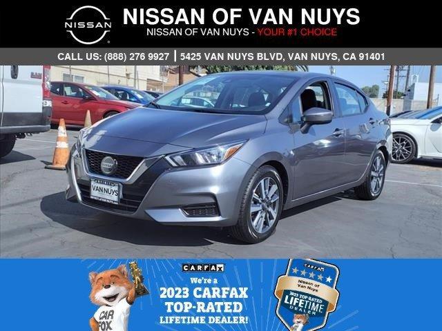 used 2021 Nissan Versa car, priced at $16,988