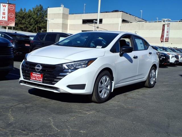 new 2025 Nissan Versa car, priced at $20,414