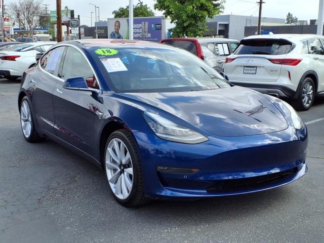 used 2018 Tesla Model 3 car, priced at $24,988
