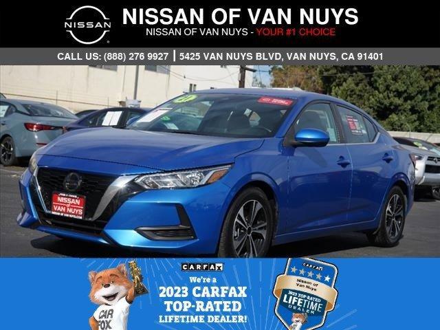 used 2021 Nissan Sentra car, priced at $17,988