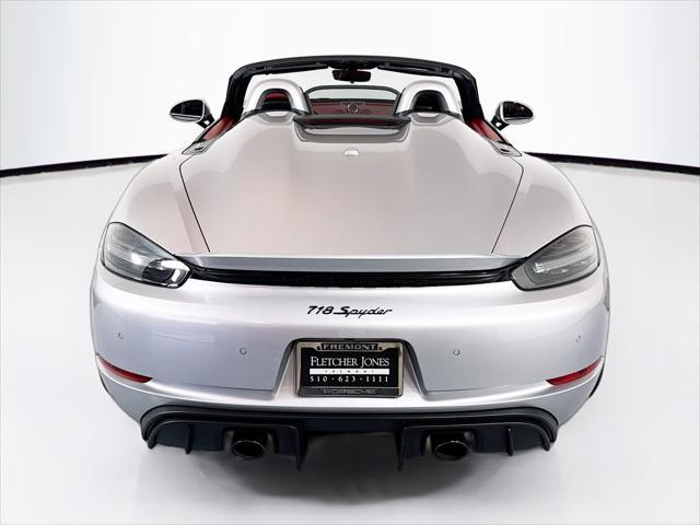 used 2020 Porsche 718 Spyder car, priced at $117,984