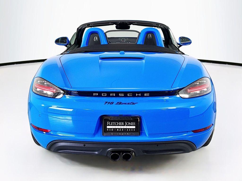 new 2025 Porsche 718 Boxster car, priced at $98,585