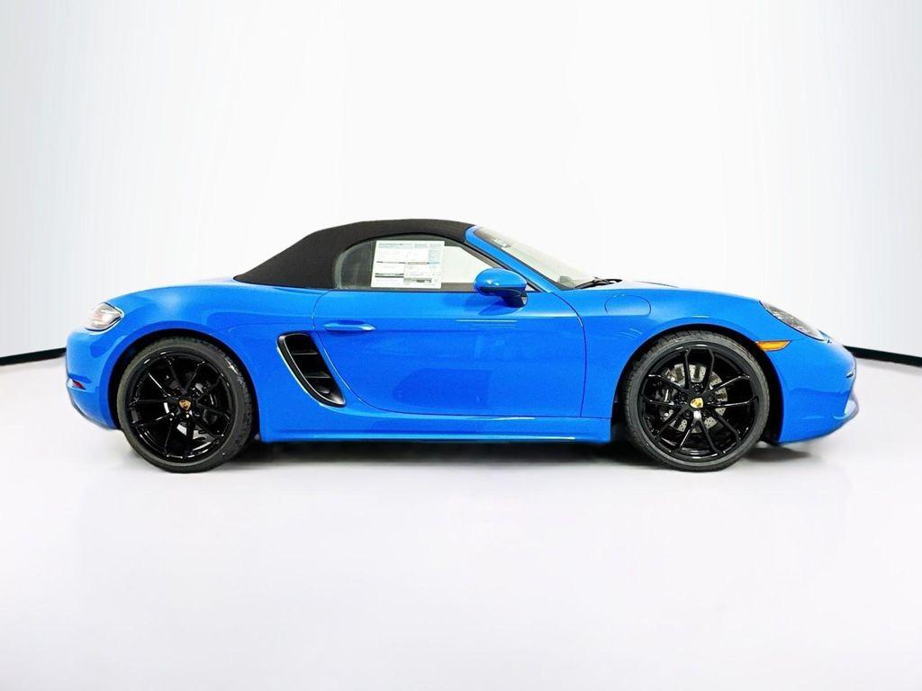 new 2025 Porsche 718 Boxster car, priced at $98,585