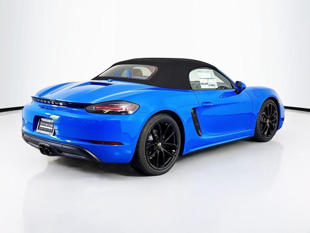new 2025 Porsche 718 Boxster car, priced at $98,585