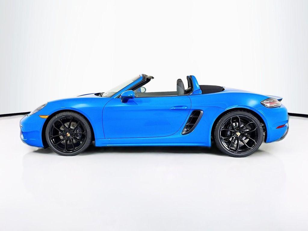 new 2025 Porsche 718 Boxster car, priced at $98,585