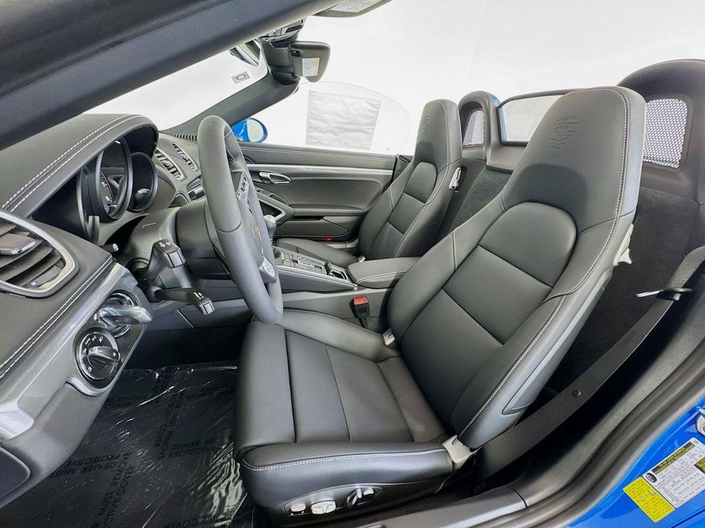 new 2025 Porsche 718 Boxster car, priced at $98,585