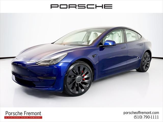 used 2022 Tesla Model 3 car, priced at $33,984