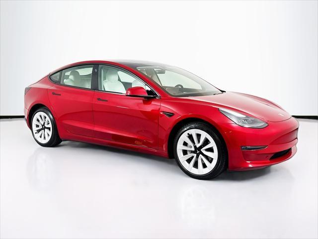 used 2021 Tesla Model 3 car, priced at $25,984