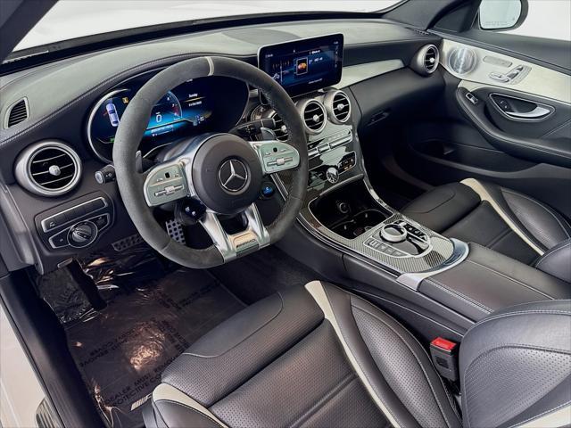 used 2020 Mercedes-Benz AMG C 63 car, priced at $54,984