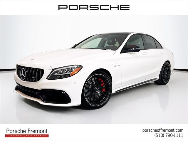 used 2020 Mercedes-Benz AMG C 63 car, priced at $54,984