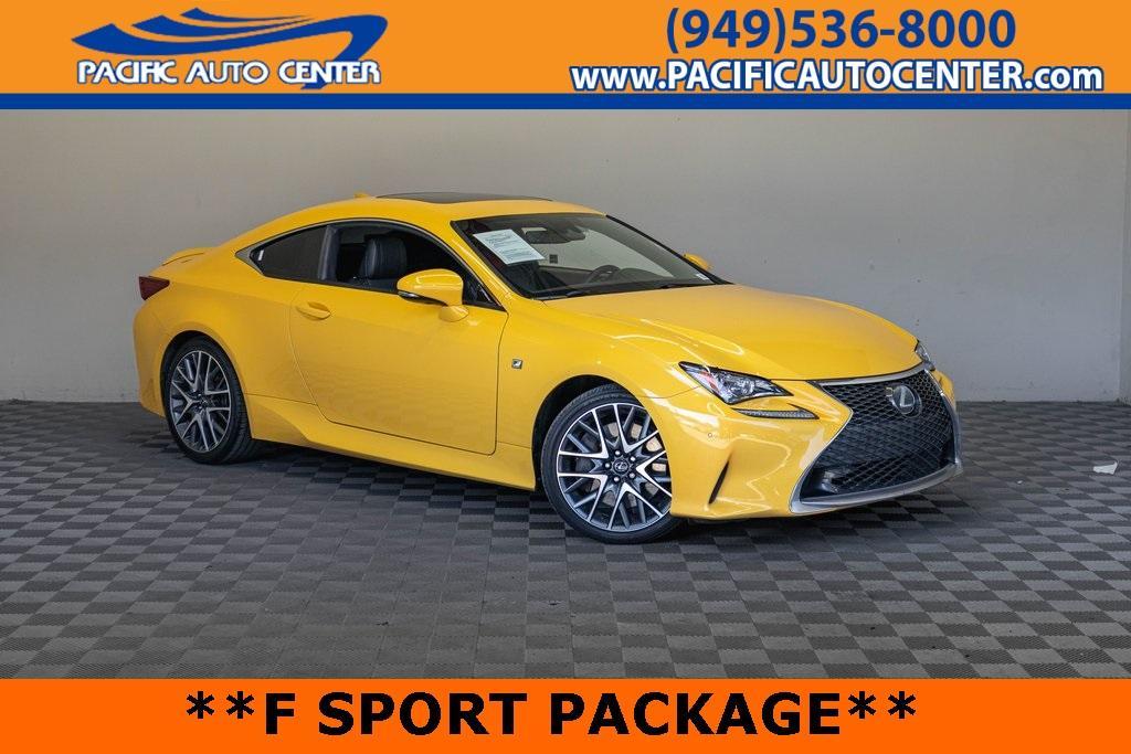 used 2018 Lexus RC 300 car, priced at $27,995