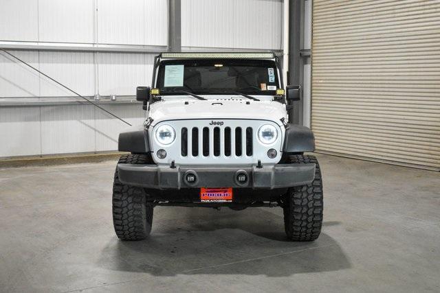 used 2015 Jeep Wrangler Unlimited car, priced at $20,995