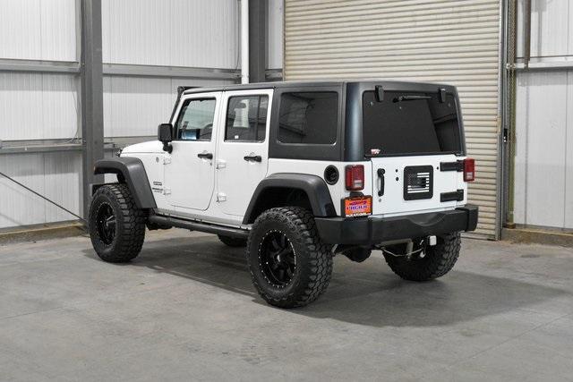 used 2015 Jeep Wrangler Unlimited car, priced at $20,995