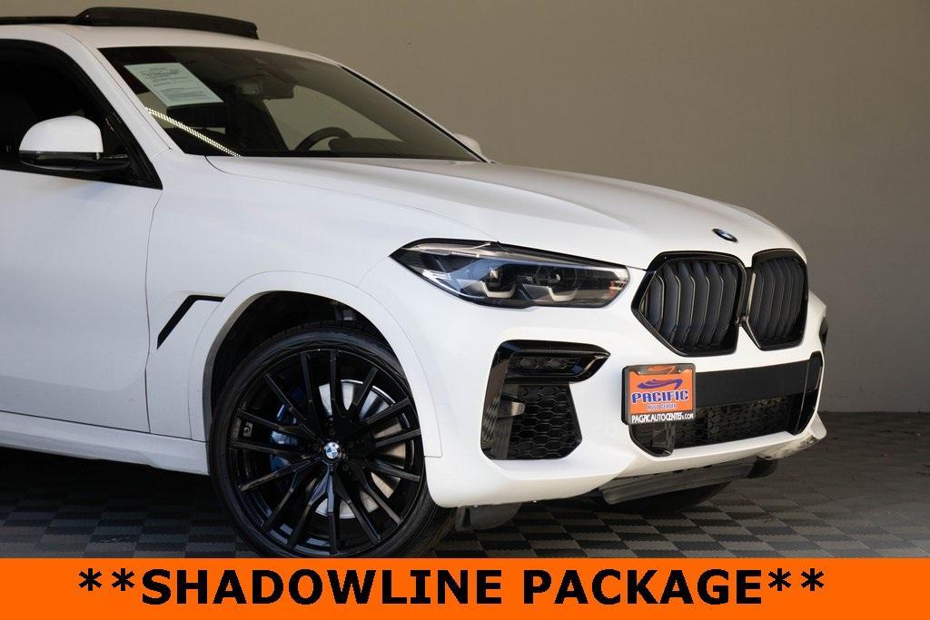 used 2022 BMW X6 car, priced at $55,995