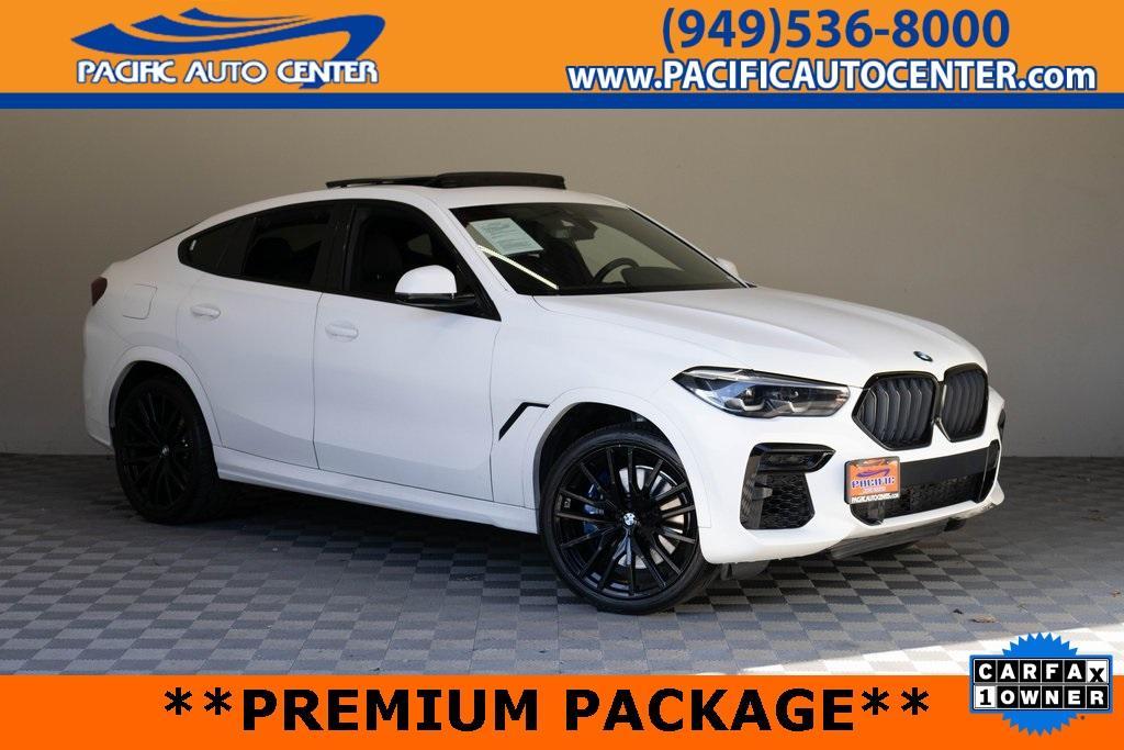 used 2022 BMW X6 car, priced at $55,995