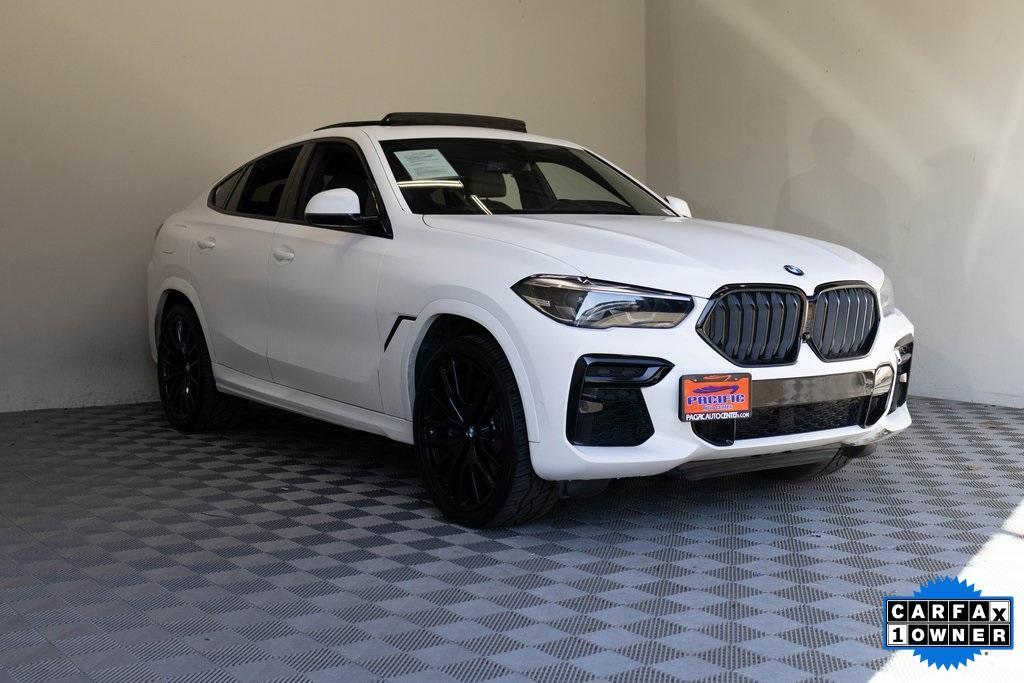 used 2022 BMW X6 car, priced at $55,995