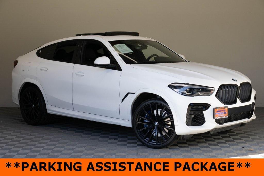 used 2022 BMW X6 car, priced at $55,995