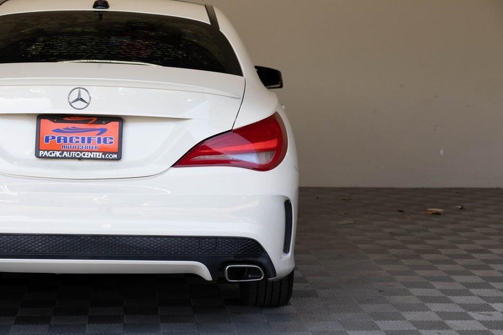 used 2016 Mercedes-Benz CLA-Class car, priced at $15,495