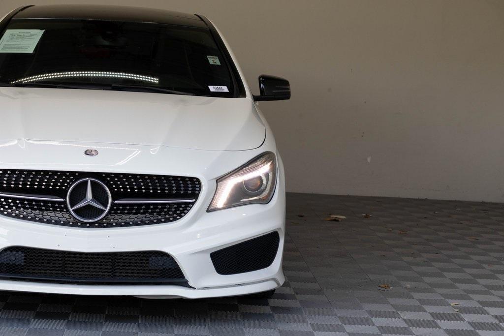 used 2016 Mercedes-Benz CLA-Class car, priced at $15,495