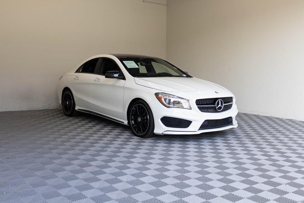 used 2016 Mercedes-Benz CLA-Class car, priced at $15,495