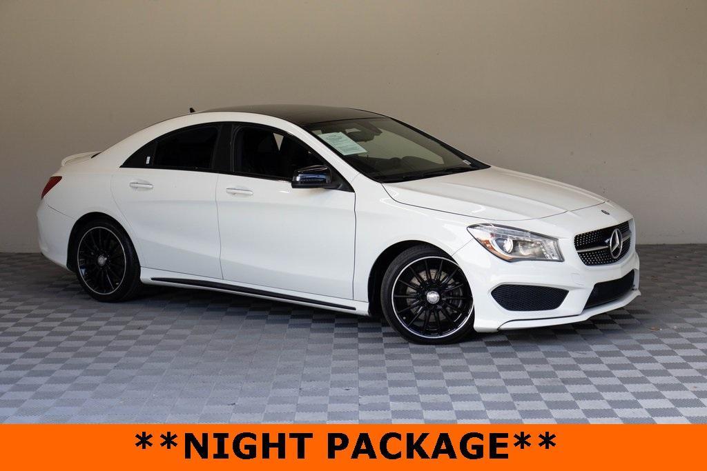 used 2016 Mercedes-Benz CLA-Class car, priced at $15,495