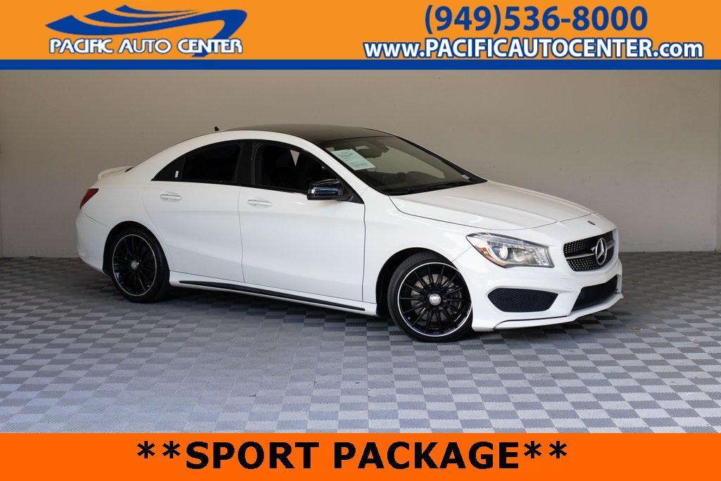 used 2016 Mercedes-Benz CLA-Class car, priced at $15,495