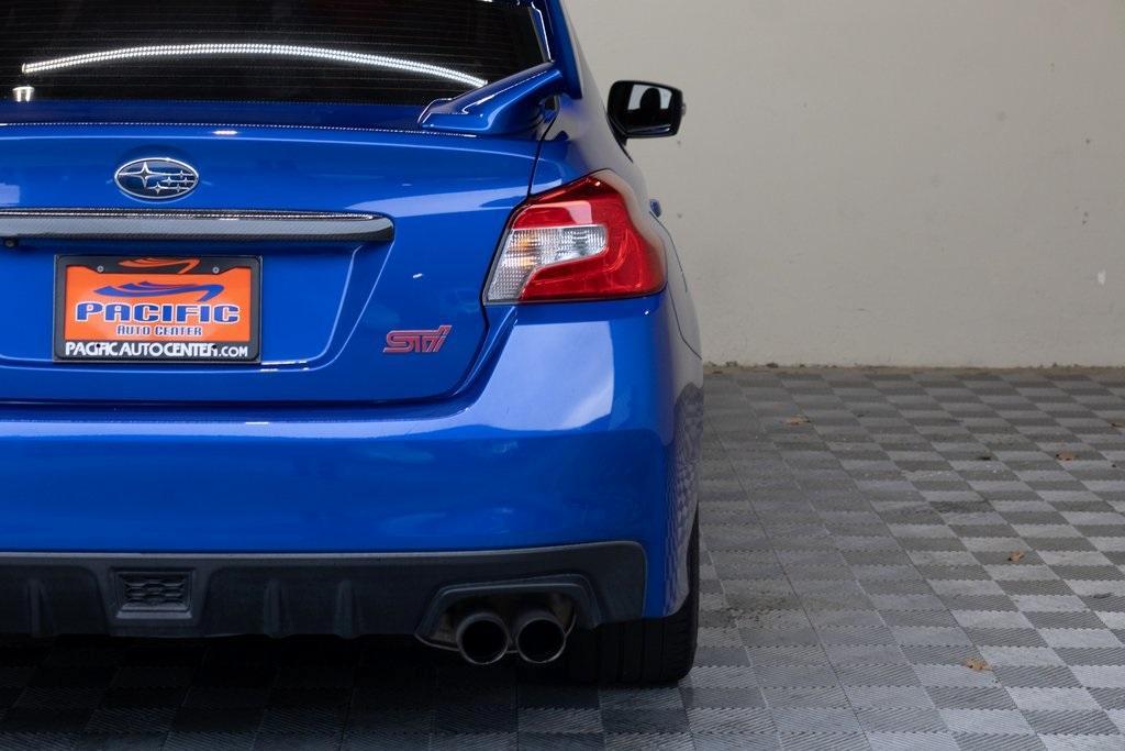 used 2020 Subaru WRX STI car, priced at $28,995