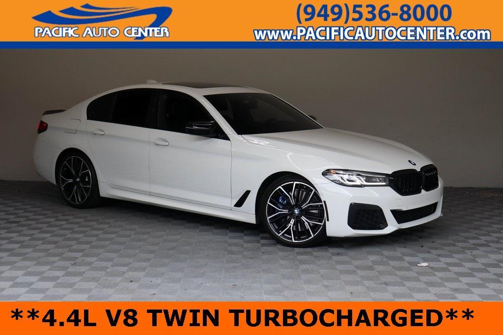 used 2022 BMW M550 car, priced at $52,995