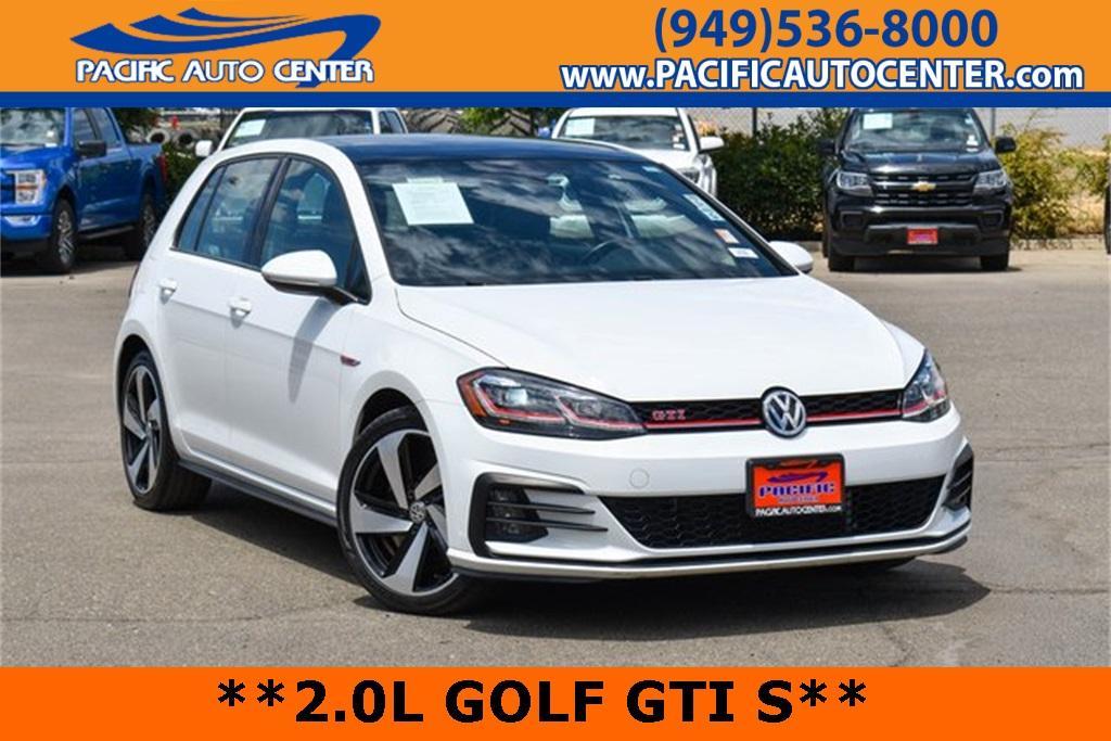 used 2019 Volkswagen Golf GTI car, priced at $22,495