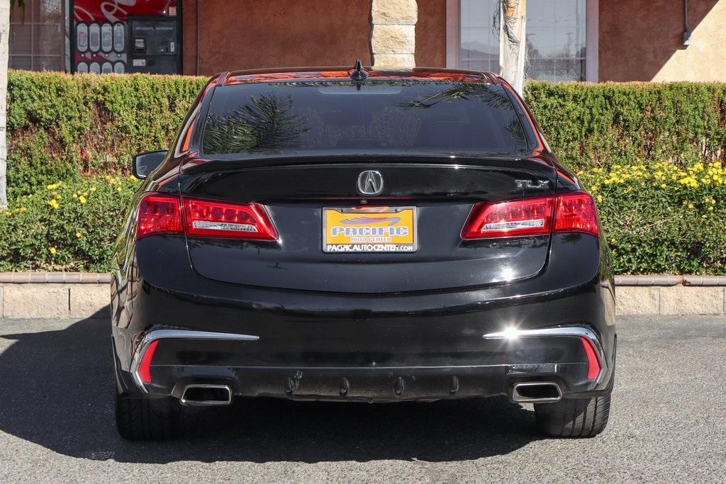 used 2018 Acura TLX car, priced at $14,995