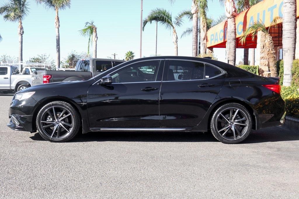 used 2018 Acura TLX car, priced at $14,995