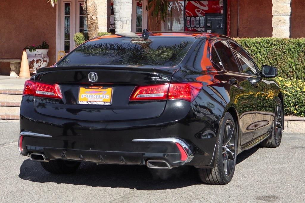 used 2018 Acura TLX car, priced at $14,995