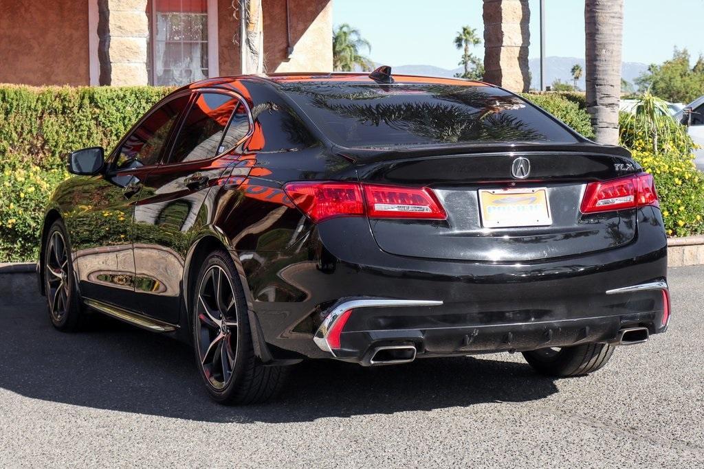 used 2018 Acura TLX car, priced at $14,995