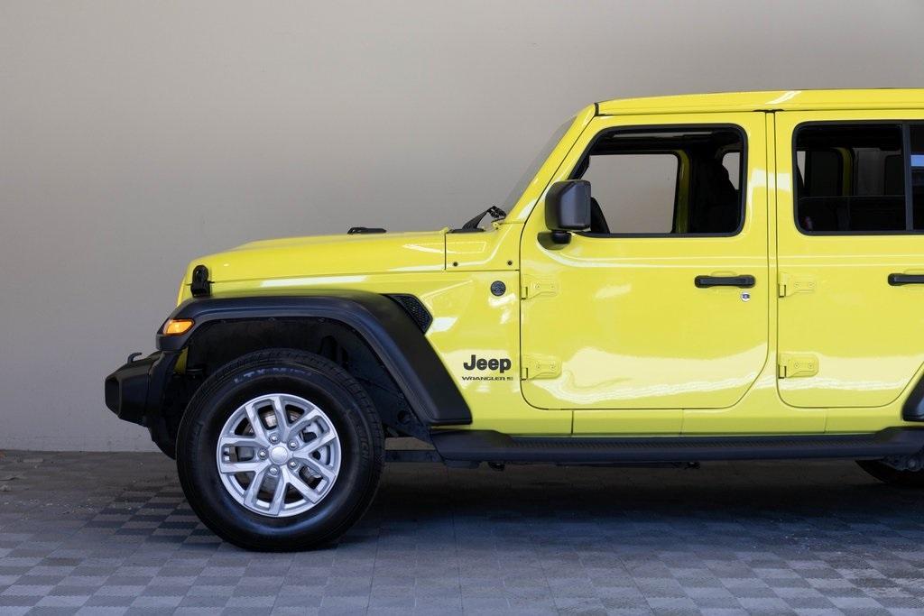 used 2023 Jeep Wrangler car, priced at $34,995