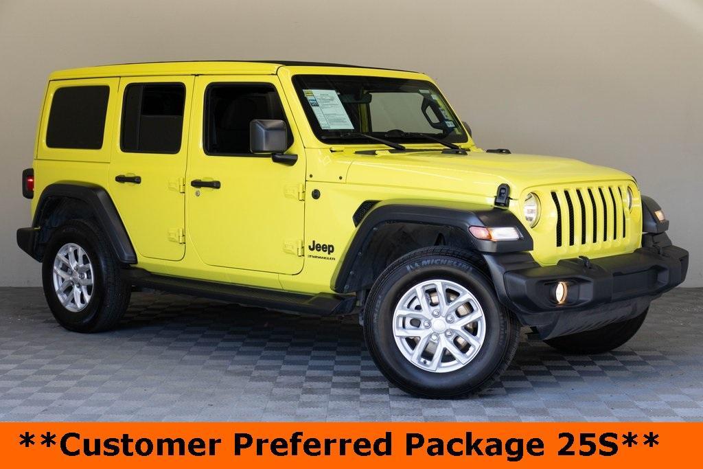 used 2023 Jeep Wrangler car, priced at $34,995