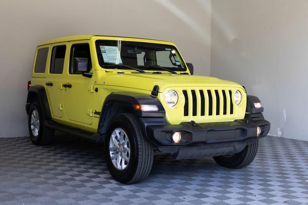 used 2023 Jeep Wrangler car, priced at $34,995