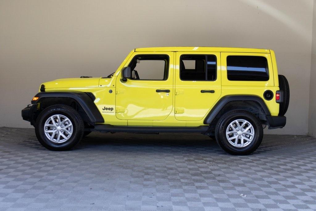 used 2023 Jeep Wrangler car, priced at $34,995