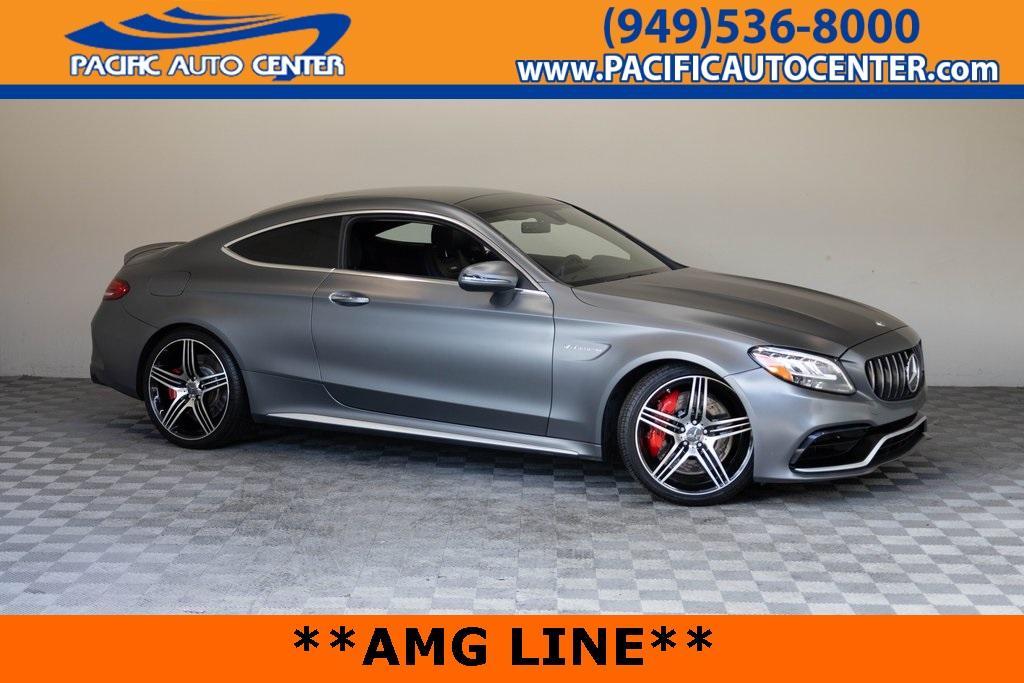 used 2019 Mercedes-Benz AMG C 63 car, priced at $59,995