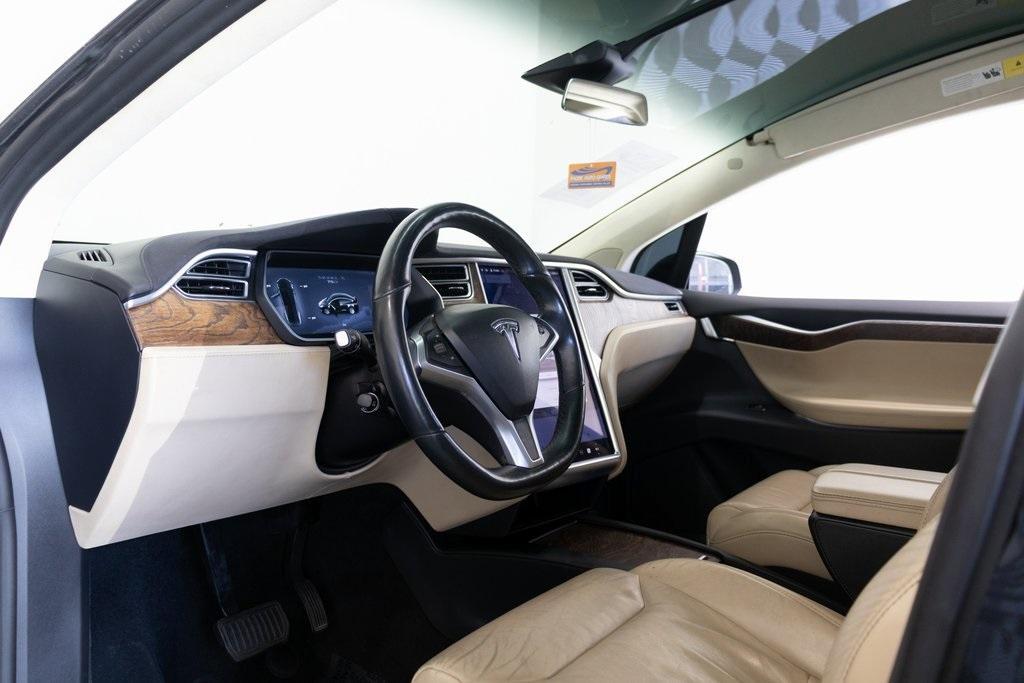 used 2017 Tesla Model X car, priced at $22,995